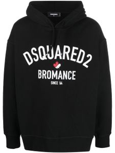 DSQUARED2 hoodie à imprimé Bromance - Noir