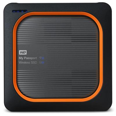 WD WDBAMJ0010BGY-EESN WiFi SSD harde schijf 1 TB Grijs USB-host, USB 3.0, WiFi 802.11 b/g/n