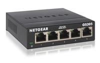 NETGEAR GS305 Unmanaged L2 Gigabit Ethernet (10/100/1000) Zwart - thumbnail