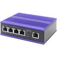 Digitus DN-650107 Industrial Ethernet Switch 10 / 100 MBit/s IEEE 802.3af (12.95 W), IEEE 802.3at (25.5 W) - thumbnail