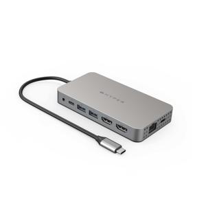 HYPER HDM1H interface hub USB 3.2 Gen 1 (3.1 Gen 1) Type-C 5000 Mbit/s Roestvrijstaal