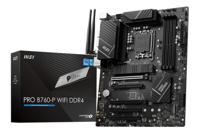 MSI PRO B760-P WIFI DDR4 Moederbord Socket Intel 1700 Vormfactor Micro-ATX