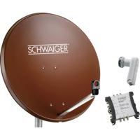 Schwaiger SPI9962SET5 Satellietset zonder receiver Aantal gebruikers: 6 80 cm - thumbnail