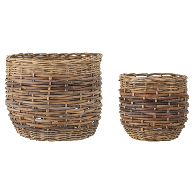 Bloomingville Mand Set van 2 Lalou Bloomingville Mand Set van 2 Lalou