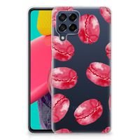 Samsung Galaxy M53 Siliconen Case Pink Macarons - thumbnail