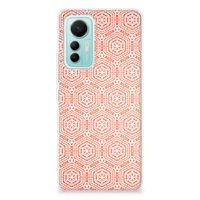 Xiaomi 12 Lite TPU bumper Pattern Orange - thumbnail