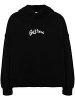 BARROW hoodie en coton à logo imprimé - Noir