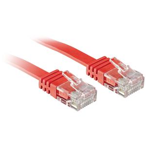 LINDY 47514 RJ45 Netwerkkabel, patchkabel CAT 6 5.00 m Rood 1 stuk(s)