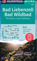 Wandelkaart 873 Bad Liebenzell - Bad Wildbad | Kompass - thumbnail