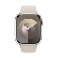 Apple Watch Series 9 45 mm Digitaal 396 x 484 Pixels Touchscreen Beige Wifi GPS - thumbnail