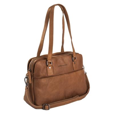The Chesterfield Brand Barcelona Bowlingbag cognac Damestas The Chesterfield Brand Barcelona Bowlingbag cognac Damestas