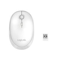 LogiLink ID0205 Muis Bluetooth, Radiografisch Optisch Wit 1600 dpi Oplaadbaar - thumbnail