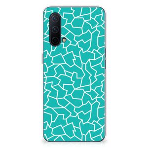 OnePlus Nord CE 5G Hoesje maken Cracks Blue