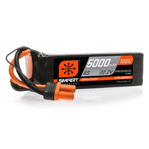 Spektrum 22.2V 5000mAh 6S 100C Smart LiPo accu met IC5 stekker