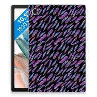 Samsung Galaxy Tab A8 2021/2022 Hippe Hoes Feathers Color - thumbnail