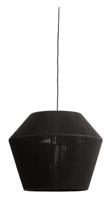 Light & Living Hanglamp Agaro Katoen - Zwart