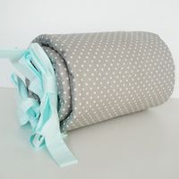 Dolly Hoofdbeschermer Dots Grijs/Blauw