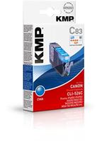 KMP inktcartridge voor Canon PIXMA MG8150 cyaan