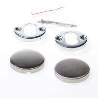 Afdekrozet rvs rond ital