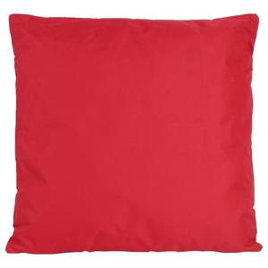 Anna's collection Buiten of tuin sier kussens - rood - 45 x 45 cm - binnen/buiten   -