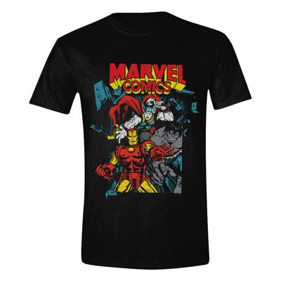 Marvel T-Shirt Comics Trio Size L
