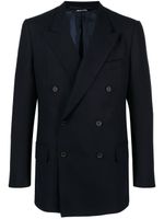 Dunhill blazer à boutonnière croisée - Bleu