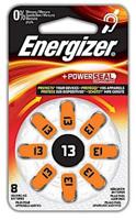 Energizer gehoortoestel batterijen 13 1,45V zilver 8 stuks