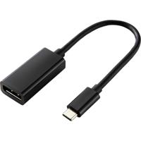 Renkforce RF-4613070 USB-C-displaykabel USB-C / DisplayPort Adapterkabel USB-C stekker, DisplayPort-bus 0.14 m Zwart - thumbnail