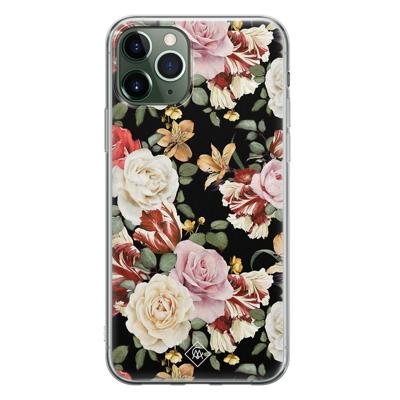 iPhone 11 Pro Max siliconen hoesje - Flowerpower iPhone 11 Pro Max siliconen hoesje - Flowerpower