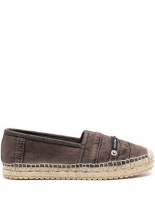 Dolce & Gabbana espadrilles en jean - Marron