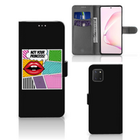 Samsung Note 10 Lite Wallet Case met Pasjes Popart Princess - thumbnail