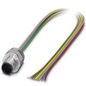 Phoenix Contact 1523502 Sensor/actuator inbouwconnector M12 Aantal polen: 8 Stekker, inbouw 0.50 m 1 stuk(s)