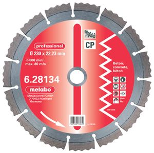 Metabo Accessoires Diamantschijf Ø 300x20,0 mm CP - 628136000