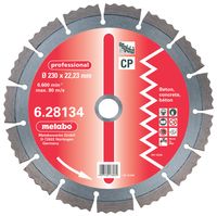 Metabo Accessoires Diamantschijf Ø 300x20,0 mm CP - 628136000 - thumbnail