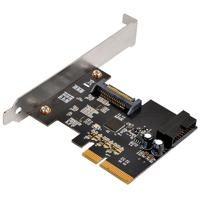 Silverstone ECU04-E interfacekaart/-adapter Intern USB 3.2 Gen 1 (3.1 Gen 1)