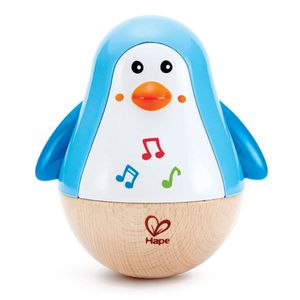 Muzikale culbuto pinguïn HAPE blauw