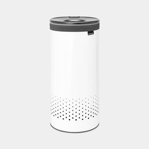 Brabantia Wasbox 35 liter - White / Dark Grey kunststof deksel