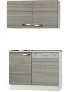 Kitchenette 120cm Vigo incl al inbouw vaatwasser RAI-2324