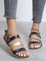 Comfortabel Breedband Kurk Sandalen