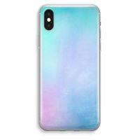 mist pastel: iPhone XS Max Transparant Hoesje - thumbnail