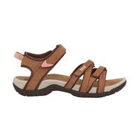 Teva Tirra Leather Sandaal Dames Bruin