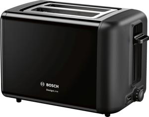 Bosch TAT3P423DE broodrooster 2 snede(n) 970 W Zwart