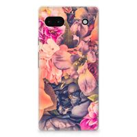 Google Pixel 6A TPU Case Bosje Bloemen