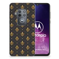 Motorola One Zoom TPU bumper Franse Lelie