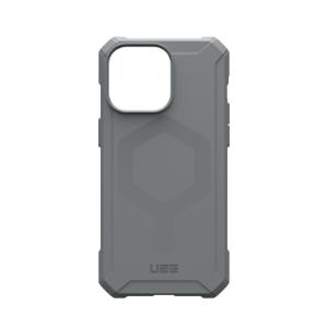 Urban Armor Gear Essential Armor MagSafe Backcover Apple iPhone 15 Pro Max Zilver MagSafe compatible