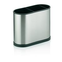 Kela, bestek-afdruipmand, 3 vakken, roestvrij staal, mat