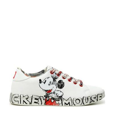 Desigual Mickey Mouse sneakers wit Desigual Mickey Mouse sneakers wit