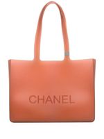 CHANEL Pre-Owned sac cabas Jelly à logo embossé (années 2010) - Rouge - thumbnail