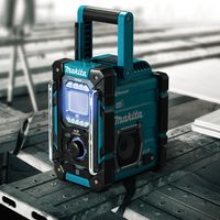 Makita DMR301 radio Draagbaar Digitaal Zwart, Blauwgroen - thumbnail