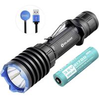 OLight Warrior X Pro Zaklamp werkt op een accu LED 2000 lm 239 g